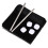 3Pcs Black Folding Pet Fence Protective Isolation Rail for Home Pets 11