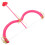 4Sets Roze Cupid En Pijl Foam Accessoires 2