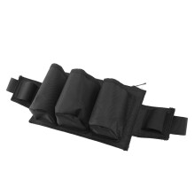Wasserfeste Oxford-Toolbelt-Tasche, Mehrzweck-Organizer mit 3 Taschen, Schwarz