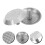 40Pièces Tactiles 304 Inox Argent Usage Rues Stations 10