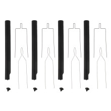 8St Precisie Ic Component Puc Hamer Met Comfortabele Handgreep Zwart