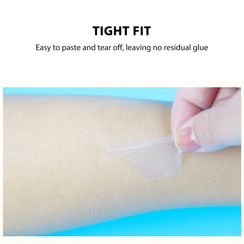 Waterproof PU Inverted Eyelash Patch for Drooping & Baby Lashes, 1 Roll 2