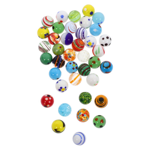76Pcs Glass Marbles Sets Durable Decorative Balls for Vase 2