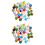 76Pcs Glass Marbles Sets Durable Decorative Balls for Vase 6
