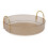 Waterproof Rotating Desk Organiser Tray Yellow 1