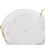 Round Rotating Organiser Tray Clear Waterproof 1