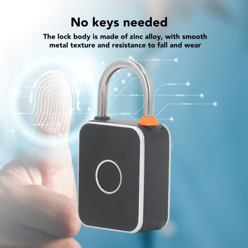IP65 Waterproof Fingerprint Lock with App Control, 20 Prints 2
