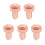 5-Pack Brass Nozzle Tips for SL60 SL100 Plasma Cutting Torch 9-8252 Replacement 1
