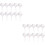 48Stk Kunststoff Lupe Transparent Handheld Ergonomisch Leicht 6