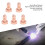 5-Pack Brass Nozzle Tips for SL60 SL100 Plasma Cutting Torch 9-8252 Replacement 3