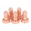 5-Pack Brass Nozzle Tips for SL60 SL100 Plasma Cutting Torch 9-8252 Replacement 14