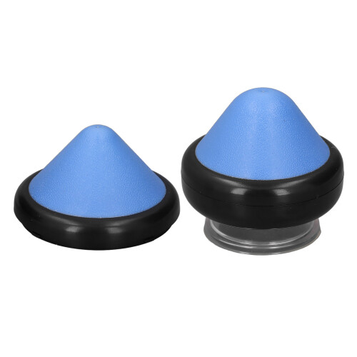 2-en-1 Balle de massage conique à aspiration à main 1