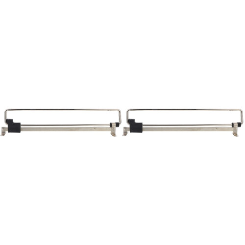2Sets Erweiterbarer Kleiderbügel-Organizer Aus Kunststoff Und 1