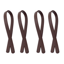 4Stk Coffee Leder Schulterriemen Für Tote Taschen