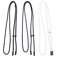 3Set Einstellbares Kordelzug-Set Polyester Plastik Metall Mit Stoppern