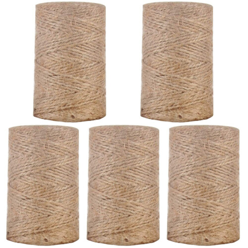 5 Bastelschnur Hellbraun Seil Für Verpackung & Deko 1