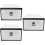 3Pcs Easy Assembly Transparent Plastic Shoes Holder Drawer Type 7