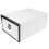 3Pcs Easy Assembly Transparent Plastic Shoes Holder Drawer Type 10