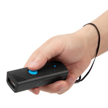 2.4G Wireless Barcode Scanner 1D 2D Mini BT USB, 9x3.3x2cm