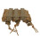 Outdoor Triple Molle Mag Pouch 9mm OpenShort Brown 9