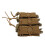 Outdoor Triple Molle Mag Pouch 9mm OpenShort Brown 15