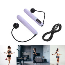 Corda da salto ricaricabile senza fili 3m 800mAh viola