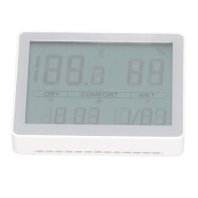 High Accuracy Indoor Thermometer Hygrometer with Large Screen, Multi-Mode Display