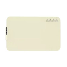 Food Insulation Mat Foldable Silicone Heating Pad Portable Food Cart Insulation Mat Temperature Adjustment EU Plug