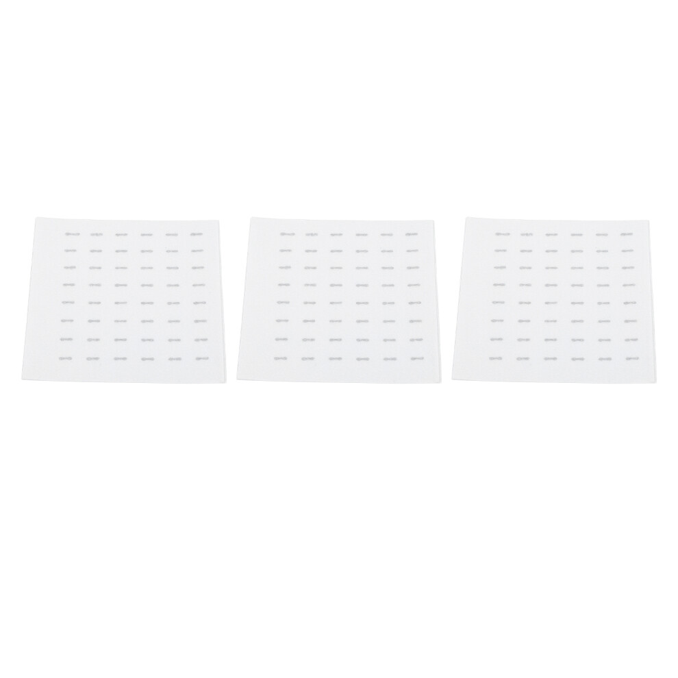 Black Waterproof Self Adhesive Lash Strips 144 Pcs Reusable No Glue 6Mm