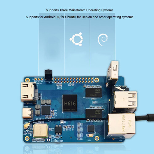 Quad Core 64Bit Microcomputer Board 1.5GHz WiFi BT 5.0 2