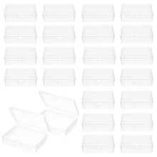 24Ud Estuches Plásticos Transparentes Para Bisutería Y Almacenaje