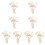 8Sets Handgemachte Rattan Duftstäbchen Beige Für Duftöl Diffusor 3