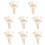 8Sets Handgemachte Rattan Duftstäbchen Beige Für Duftöl Diffusor 7