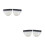 2Paires Protections Orteils Blanches Pour Chaussures Travail 9