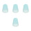 4Pcs Sky-Blue Silicone Saxophone Cap Protective Cover Lightweight Case 3