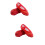 2Paare Tanzschuhe Langlebigem Material Mit Rutschfester Sohle 7