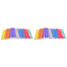 84Stk Lockenwickler Haarrolle Bunt Sicher Für Nass &