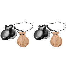 4Pièces Espagnoles En Bois Pour Jeu Et Variée