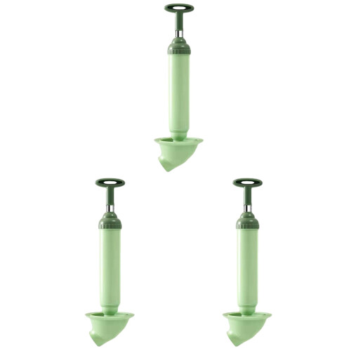 3Pièces Ventouse Plongeur Vert Clair Puissante Pour Canalisations