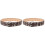 2Pièces Ceinture Punk PU Fer Confortable 1