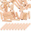 2000Pièces Chevilles Bois Usage Maison Réparation Bricolage 1