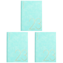 3Pièces Calendrier Vert Organisateur Planificateur 2023