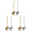 6Pièces Cuillères Spaghetti Acier Colorées Polyvalentes 1