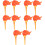 10Pièces Torches En Feutre Multi Couleurs Décoration 8