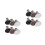 12Pièces Boutons Pression Métal Multi-Usage Pour Jean Vêtements 1