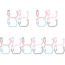 20Pièces Stéthoscopes Jeu De Rôle Enfant Plastique Couleurs Variées