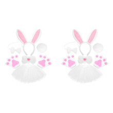 2Ensembles Kit Costume Oreilles Animal Tutu Queue