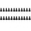 24Pcs Multi-Use Black Glass Pipette Droppers for Liquid Extraction 1