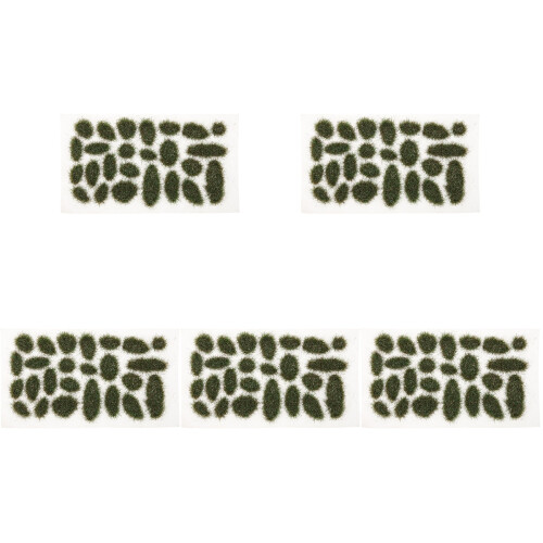 Durable Resin Grass Tufts for Miniature Diorama Scenes