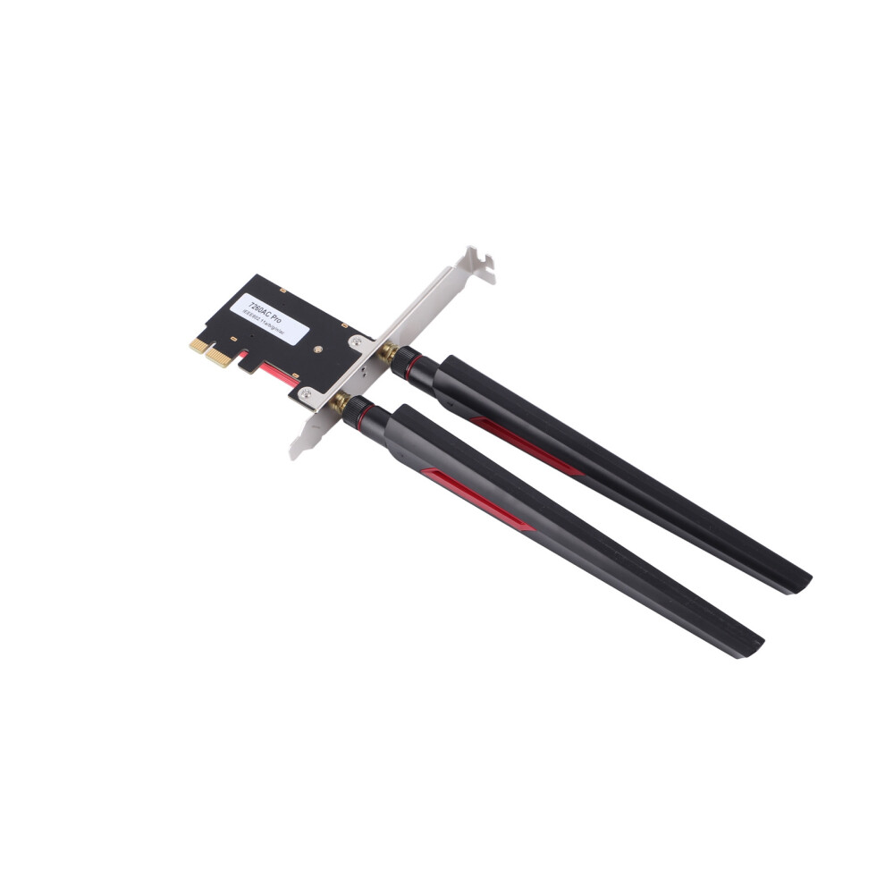 7260Ac Pro Pcie Wifi Card 1200Mbps Dual Band 2.4G/5G Bluetooth 4.0 For Pc 5031386379652